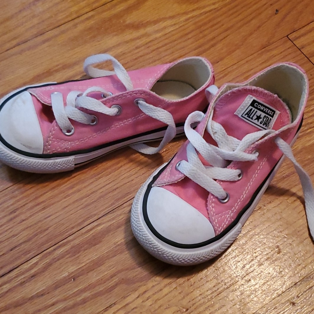 Converse Pink Little Girl Shoes